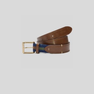 SIGNATURE FABRIC BELT $34.99