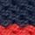 NAVY/RED/SADDLE