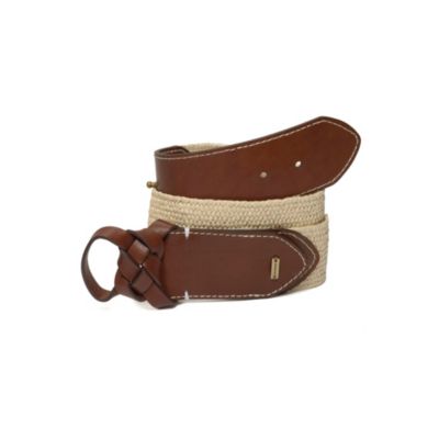 STRECTH STRAW BELT $55.00