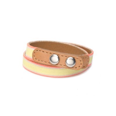 STRIPE CANVAS BRACELET $26.00
