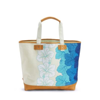 HIBISCUS FLORAL TOTE $98.00