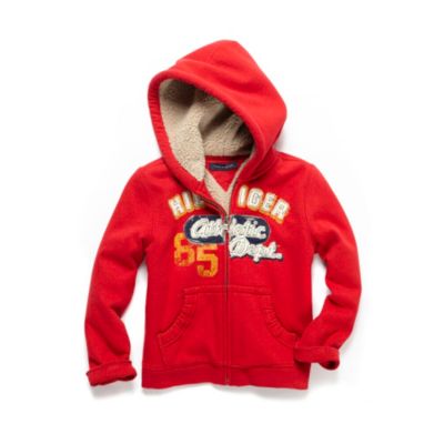 HILFIGER FUR LINED FLEECE $45.00