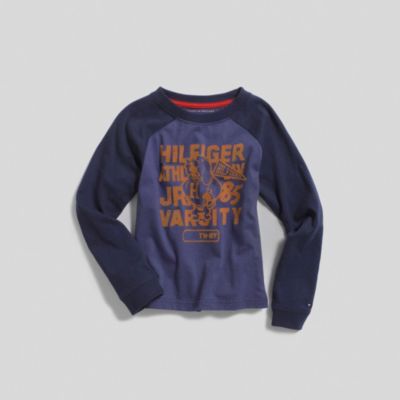 HILFIGER COLORBLOCK SLEEVE TEE $16.99