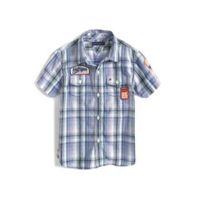 PLAID NOVELTY SHIRT $24.99
