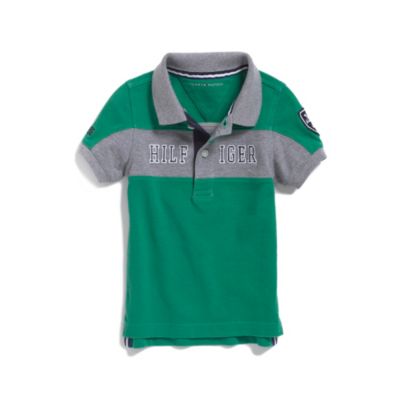 PIECED LOGO POLO $24.99