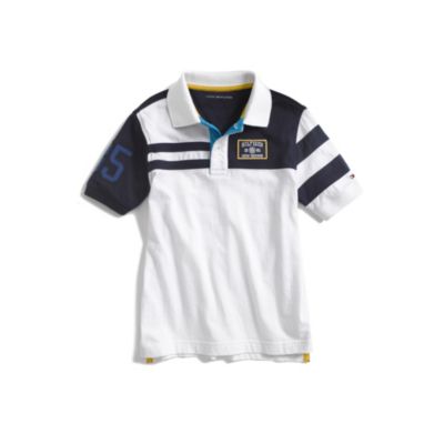PIECED LOGO POLO $24.99