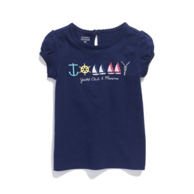 TOMMY SAILBOAT GRAPHIC TEE $20.00