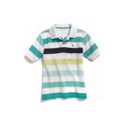 MULTI STRIPE POLO $25.00