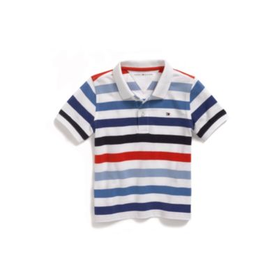 MULTI STRIPE POLO $20.00