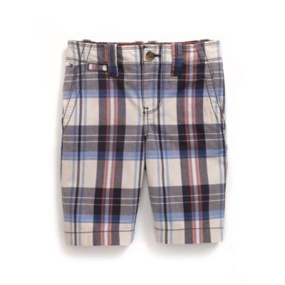 PLAID WOVEN SHORT $36.00