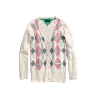 ARGYLE CARDIGAN $30.00
