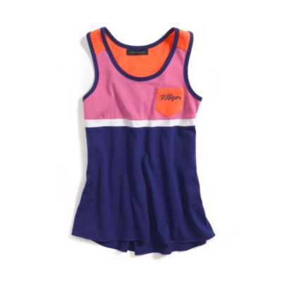 COLORBLOCKED TANK $35.00