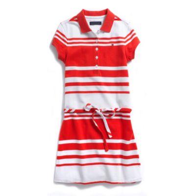 STRIPE POLO DRESS $39.00
