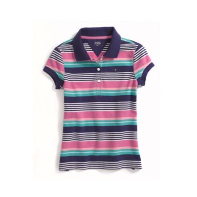 MULTI STRIPE POLO $25.00