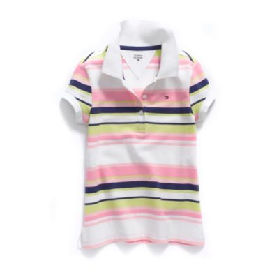 GRADIENT STRIPE POLO $25.00