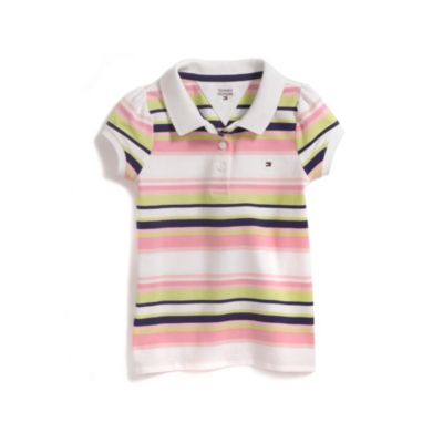GRADIENT STRIPE POLO $29.00