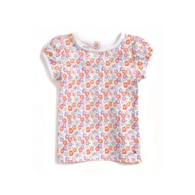 FLORAL TEE $20.00