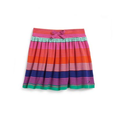 MULTI STRIPE KNIT SKIRT $35.00