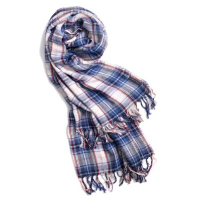 GROVELAND CHECK SCARF $49.99
