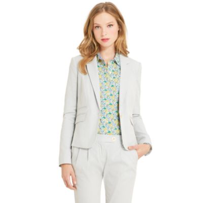 SEERSUCKER BLAZER $99.99