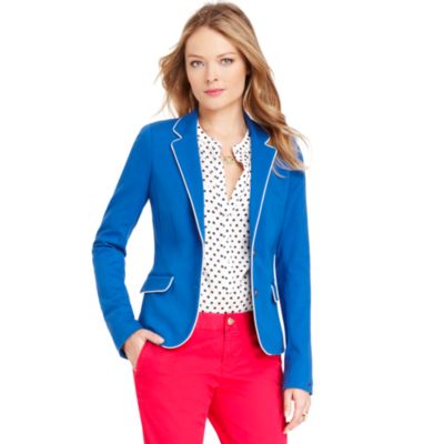 PUNTO MILANO TIPPED BLAZER $179.99