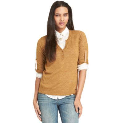 HENLEY SWEATER $88.00