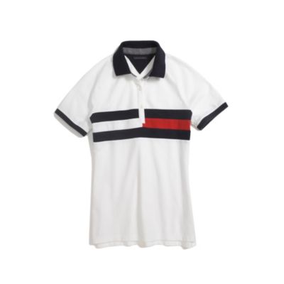 FLAG PIECED POLO $39.99
