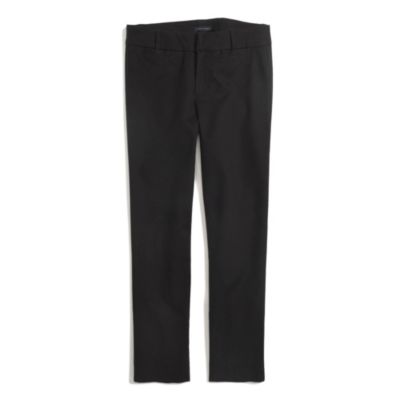 CLASSIC FIT DOUBLE CLOTH CROP PANT $58.00