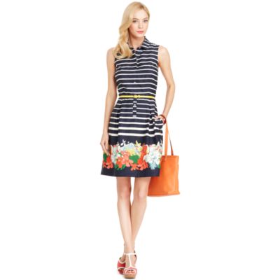 FLORAL SHIRTDRESS $98.50