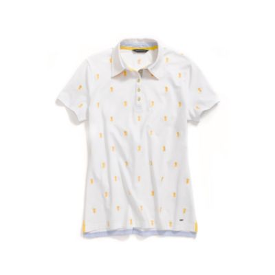 EMBROIDERED CRITTER POLO $48.00