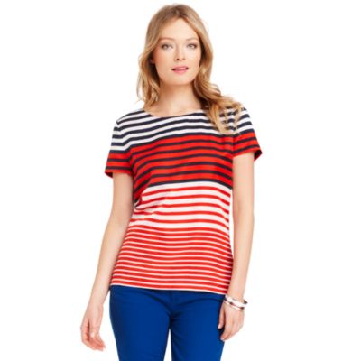 STRIPE KNIT TOP $48.00