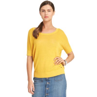 SHORT SLEEVE SWEATER $64.99