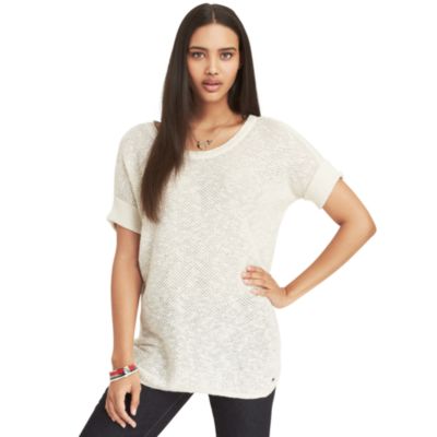 SHORT SLEEVE SWEATER $64.99