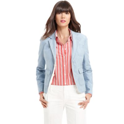 TWO BUTTON REVERSIBLE JACKET $168.00
