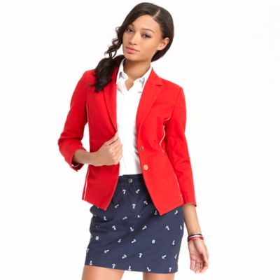 TWO BUTTON PLEATED BLAZER $148.00