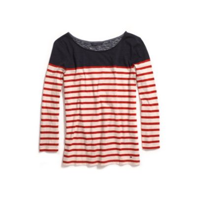 STRIPE KNIT TOP $44.50