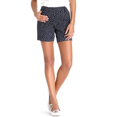 7' POPLIN DOT SHORT $38.00