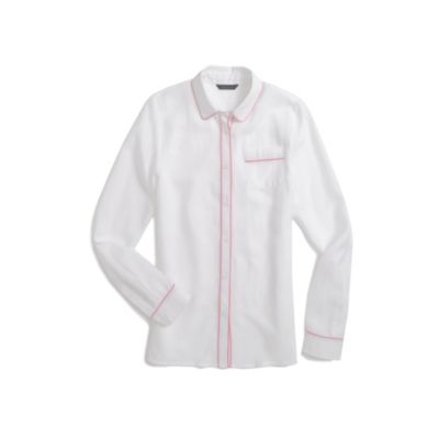 POCKET SHIRT WITH PIPING $98.00