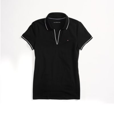 Tommy Hilfiger Women's Buttonless Polo eBay