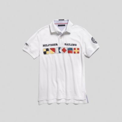 GRAPHIC FLAG POLO $12.97