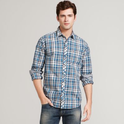 LONG SLEEVE MULTI PLAID SHIRT $59.99