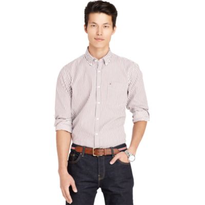 CUSTOM FIT 80'S STRIPE SHIRT $44.99