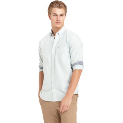 COTTON OXFORD STRIPE SHIRT $59.99