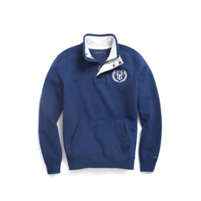 HALF ZIP MOCK FLEECE $49.99