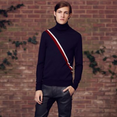 RUNWAY STRIPE ROLLNECK $199.99