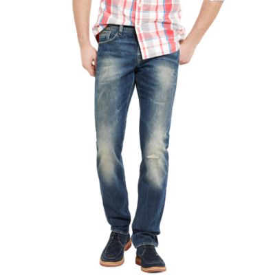 HUDSON FIT DENIM $128.00