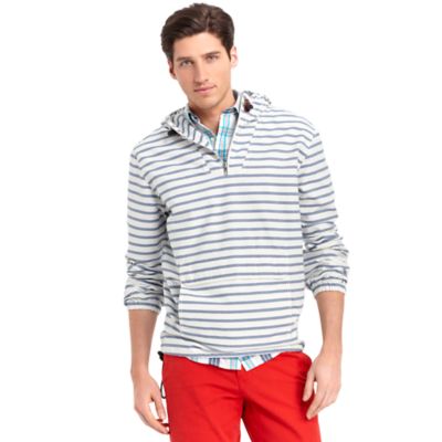 STRIPE POPOVER JACKET $98.00