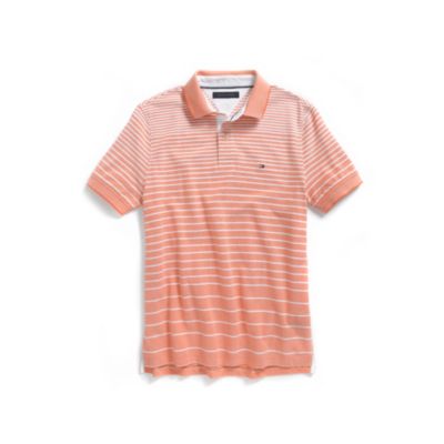 Tommy Hilfiger Custom Fit Oxford Stripe Polo - Multi-Color - M