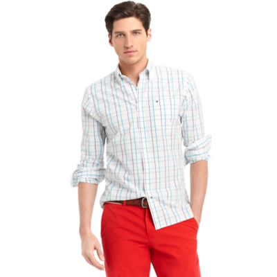 CUSTOM FIT 80'S PLAID SHIRT $58.00