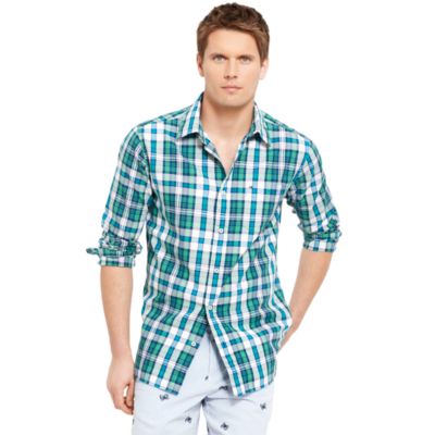 CLASSIC FIT PLAID SHIRT $42.00
